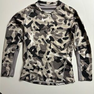 Boys Camouflage Nike Dry-fit Shirt